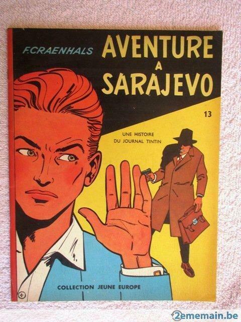 BD belge Aventure à Sarajevo EO 1962, Boeken, Stripverhalen, Gelezen, Eén stripboek, Ophalen of Verzenden