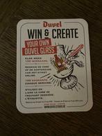 Duvel bierkaartjs Win & Create, Ophalen of Verzenden