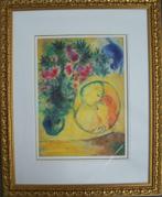 "Soleil et Mimosa " Marc Chagall, Antiek en Kunst, Kunst | Litho's en Zeefdrukken, Ophalen of Verzenden