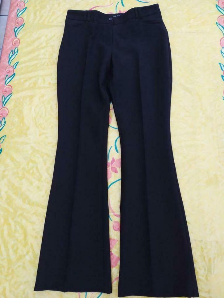 Zwarte sigaretvormige broek, Kleding | Dames, Broeken en Pantalons, Nieuw, Maat 36 (S), Zwart, Lang, Ophalen of Verzenden