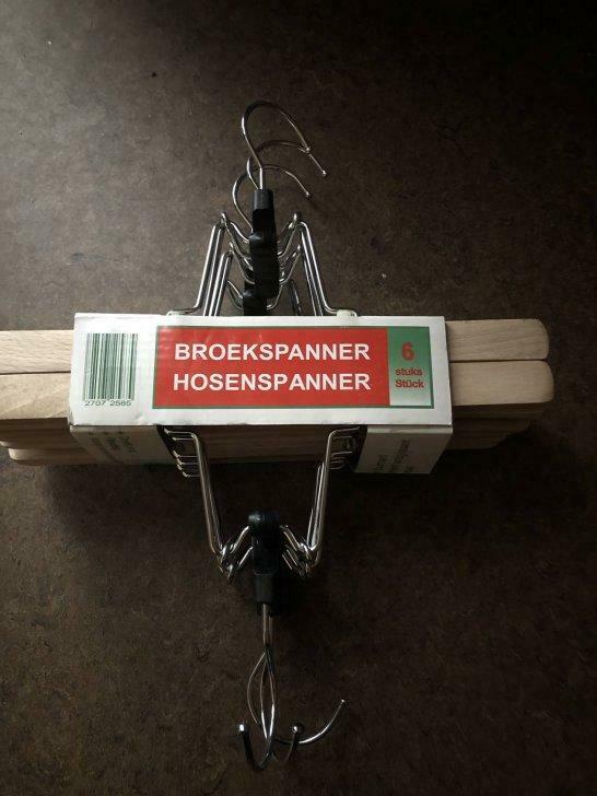 houten broekspanner, Huis en Inrichting, Woonaccessoires | Kapstokken, Ophalen, Nieuw