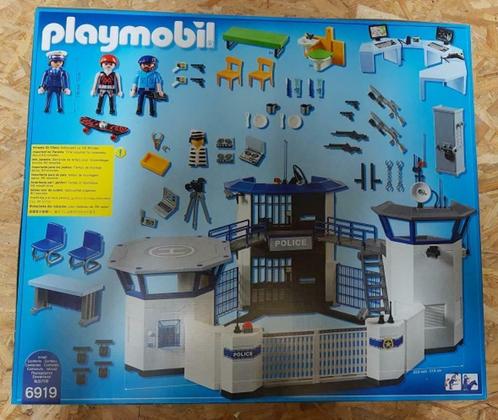 Prelude Vergelijkbaar grot ② Playmobil City Action Politiebureau met gevangenis (6919) - — Speelgoed |  Playmobil — 2dehands