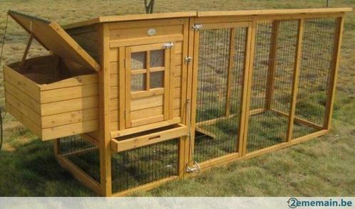 Abri poule poulailler XXL caille clapier ANTI RENARD NEUF, Dieren en Toebehoren, Pluimvee | Toebehoren, Nieuw, Verzenden