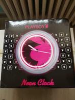 Horloge néon Playboy, Huis en Inrichting, Ophalen of Verzenden