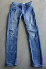 Mooie jeans broek (H&M) leggings & denim (maat 140) IEPER, Fille, Utilisé, Enlèvement ou Envoi, Pantalon