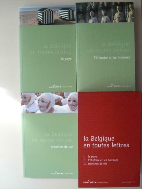 7. La Belgique en toutes lettres pays histoire hommes tranch, Boeken, Literatuur, Zo goed als nieuw, België, Verzenden