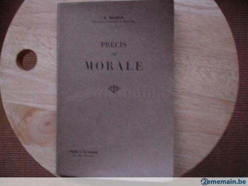 Précis de morale, E. Baudin, Antiquités & Art, Antiquités | Livres & Manuscrits