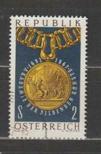 Oostenrijk 1967 275 jaar academie van Schone Kunsten Wenen, Postzegels en Munten, Ophalen of Verzenden, Gestempeld