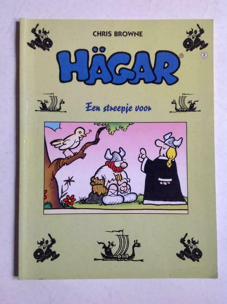 Hägar - 2 st. - 1e druk - sc - 1986/2000, Boeken, Stripverhalen, Zo goed als nieuw, Meerdere stripboeken, Ophalen of Verzenden