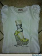 T-shirt Monalisa 4 jaar (perfekte staat), Enfants & Bébés, Fille, Chemise ou À manches longues, Utilisé