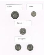 munten Polen China Canada Singapore Spanje Frankrijk Luxemb