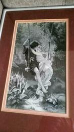 4 VERITABLES IMAGES TISSEES SUR SOIE par J&J Cash, Antiek en Kunst, Ophalen of Verzenden