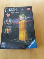 Puzzle 3 D  Big Ben Night Edition, Comme neuf, Puzzle, Enlèvement ou Envoi