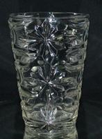 Vase en cristal brocante hauteur 22 cm, Antiquités & Art, Antiquités | Verre & Cristal, Enlèvement ou Envoi