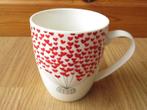 superbe mug avec motifs cœur et montgolfière, Tasse(s) et/ou soucoupe(s), Enlèvement ou Envoi, Porcelaine, Neuf