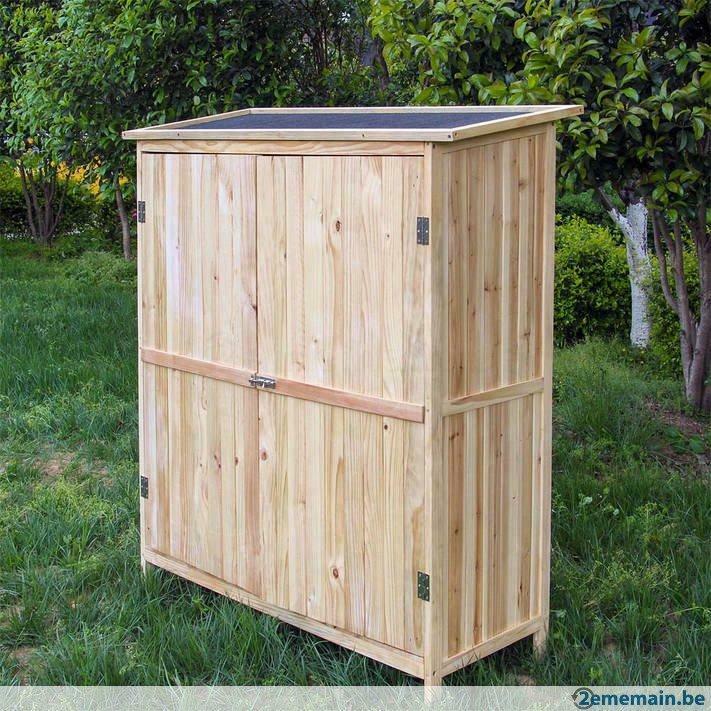 Armoire de jardin bois naturel, Diversen, Overige Diversen, Nieuw, Verzenden