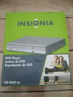 INSIGNIA - Lecteur DVD avec lecture MP3/visionneuse JPEG, TV, Hi-fi & Vidéo, Comme neuf, Autres marques, Enlèvement, Lecteur DVD