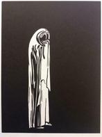 lino René Smits (1925-2010) Treurende, Antiek en Kunst, Kunst | Etsen en Gravures, Ophalen of Verzenden