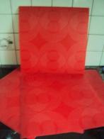 5 rode placemats met leuk motief, Huis en Inrichting, Keuken | Keukenbenodigdheden, Ophalen of Verzenden, Gebruikt