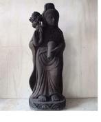 statue fontaine 110 cm en pierre reconstituée, Antiquités & Art, Enlèvement ou Envoi