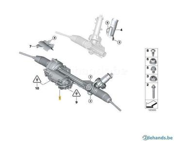 AT-stuurhuis electrisch  voor bmw 1  E81/E87 ,bmw 3 E90/91