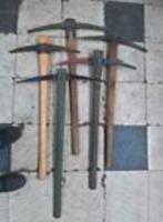 vintage - 2de wereld oorlog - houweel - pioche - pikhouwelen, Ophalen, Gebruikt
