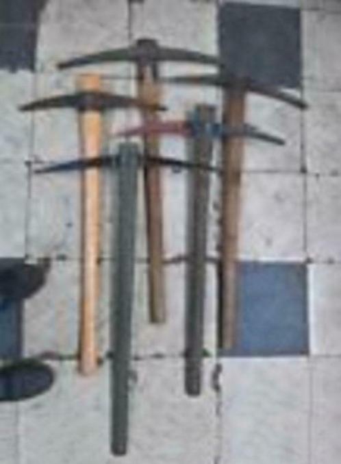vintage - 2de wereld oorlog - houweel - pioche - pikhouwelen, Doe-het-zelf en Bouw, Gereedschap | Handgereedschap, Gebruikt, Ophalen