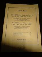 Falk: Formation rationnelle de l'oreille musicale, Comme neuf, Autres sujets/thèmes, Julien Falk, Enlèvement ou Envoi