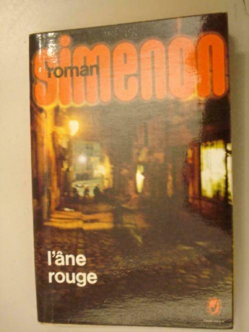 20. George Simenon Maigret l'âne rouge 1972 Le livre de poch, Livres, Policiers, Utilisé, Adaptation télévisée, Envoi