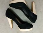 533* NEW LOOK - sexy high heel black & white (pointure 40), Noir, Escarpins, Porté