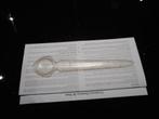 vintage plastic briefopener papiersnijder, Ophalen of Verzenden, Gebruikt