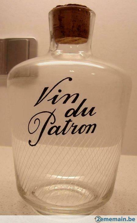 Belle carafe en verre, Collections, Vins, Neuf