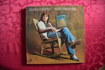 LP David Cassidy - Rock Me Baby, Enlèvement ou Envoi, 1960 à 1980, Utilisé, 12 pouces