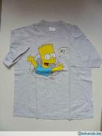 T-shirt Bart Simpson Maat 150, Collections, Utilisé