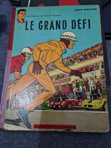 MICHEL VAILLANT 1 "DE GROTE DEFI" J.GRATON REISSUE 1959, Boeken, Stripverhalen, Ophalen, Gelezen