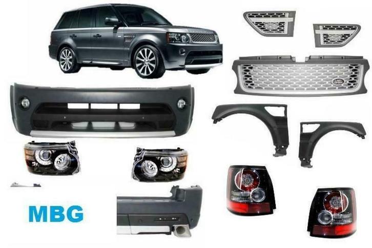 Range Rover Sport Autobiography body kit 2005 - 2009 NIEUW!!, Auto-onderdelen, Carrosserie, Land Rover, Voor, Achter, Links, Rechts