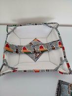 Corbeille à pain neuve + 2 serviettes, Maison & Meubles, Enlèvement ou Envoi, Neuf, Carré