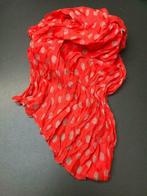 Foulard corail à pois blancs neuf --, Sans marque, Enlèvement ou Envoi, Neuf, Écharpe
