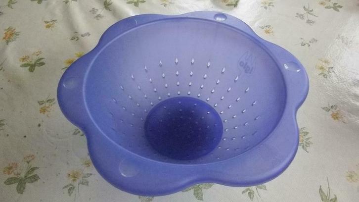 Vergiet - modern en sterk, Huis en Inrichting, Keuken | Tupperware, Nieuw, Bak of Kom, Blauw, Ophalen of Verzenden