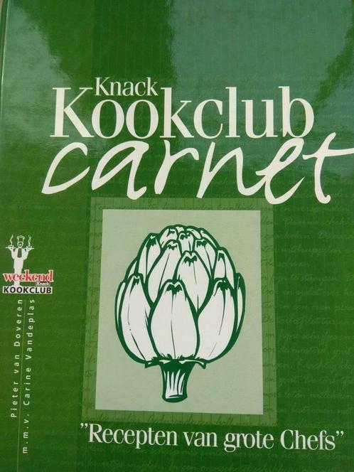 Kookclub Carnet (Knack), Boeken, Kookboeken, Nieuw, Europa, Ophalen of Verzenden