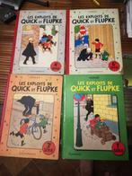 Lot de 4 albums de "Quick et Flupke", Plusieurs BD, Utilisé, Enlèvement ou Envoi, Hergé