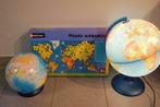 Ga op wereldreis: Verlichte wereldbol (lamp)+puzzelbal, Kinderen en Baby's, Ophalen of Verzenden, Gebruikt, Ontdekken