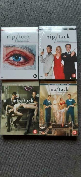 4 seizoenen Nip Tuck (NIEUW en nog in cellofaan verpakt), Cd's en Dvd's, Dvd's | Tv en Series, Ophalen of Verzenden
