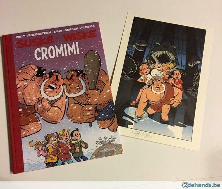 Luxe hc Suske en wiske Cromimi gesigneerd op 200 ex, Boeken, Stripverhalen, Nieuw, Verzenden