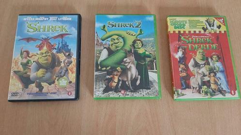 Shrek 1 + 2 + 3 (DVD) Nieuwstaat, CD & DVD, DVD | Films d'animation & Dessins animés, Américain, À partir de 6 ans, Envoi