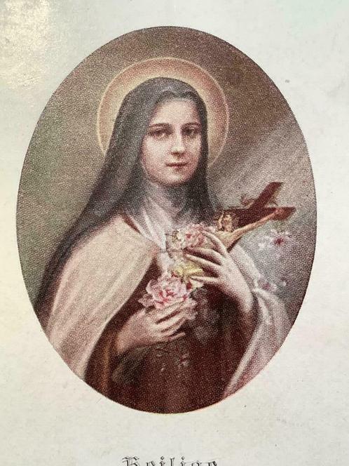 Tableau des saints Sainte Thérèse de Lisieux, Collections, Images pieuses & Faire-part, Image pieuse, Envoi