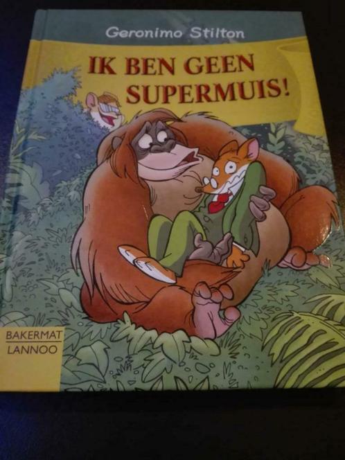 Geronimo Stilton - Ik ben geen supermuis, Livres, Livres pour enfants | Jeunesse | Moins de 10 ans, Comme neuf, Enlèvement ou Envoi