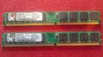 2 x Kingston RAM 1GB, 2 GB, Desktop, Ophalen of Verzenden, DDR2