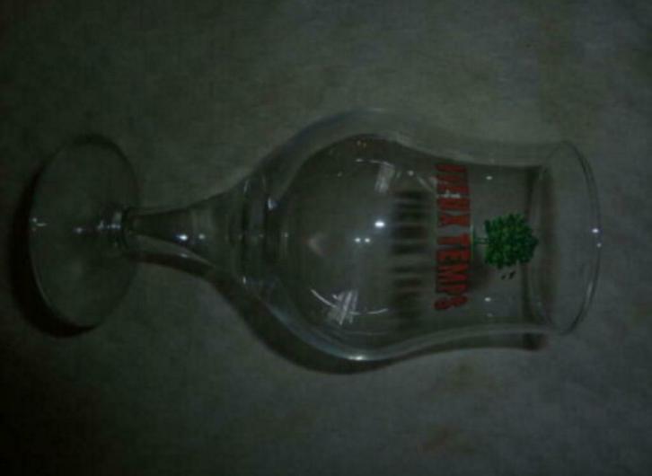 #D bier glas VIEUX TEMPS brasserie grade mont saint guibert, Collections, Verres & Petits Verres, Neuf, Verre à bière, Enlèvement ou Envoi