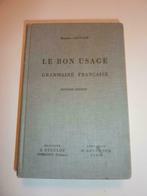 Le Bon Usage - Grammaire Francaise - Maurice Grevisse, Enlèvement ou Envoi